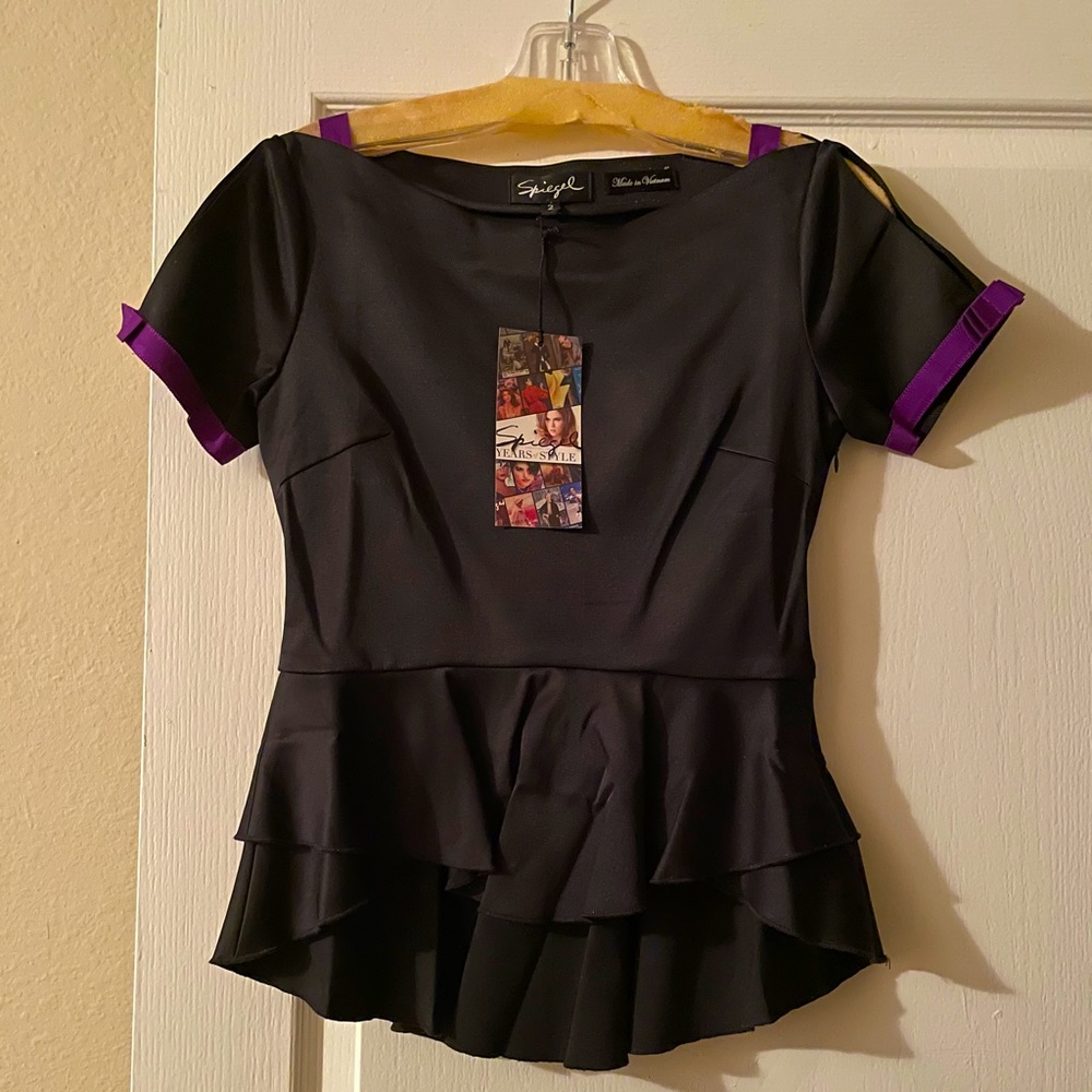 Peplum Hannah Top